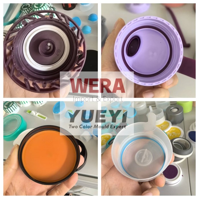 dual material cap molding